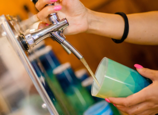 Ohne Blumenkarneval kein Biergarten!