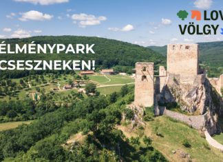 Neue Attraktion im Bakony: Der Erlebnispark Lovagvölgy öffnet seine Tore – und die Burg Csesznek erstrahlt im neuen Licht