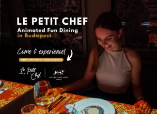 Der kleinste Koch der Welt ist nach Budapest gekommen – Le Petit Chef im Chess Restaurant