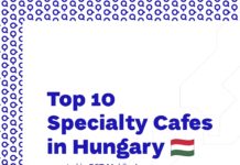 Die Liste der Top 10 Specialty Cafés Ungarns ist da!