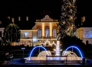 Bald eröffnet der Lichtgarten der Königin Elisabeth in Gödöllő