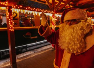 Grinch und Trolle erwarten die Familien im Diósgyőr Nikolauszug