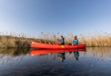 Winterzauber auf dem Hévíz-Kanal – Kanufahren im warmen Thermalwasser