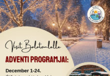 Balatonlelle verwandelt sich zu Weihnachten in einen einzigen großen Adventskalender