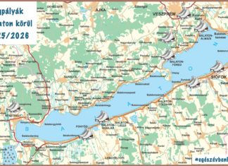 Neun Eislaufbahnen rund um den Balaton – der Winterzauber beginnt