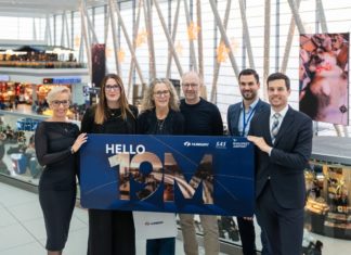 Neuer Rekord am Flughafen Budapest: Der 19-millionste Passagier ist gelandet