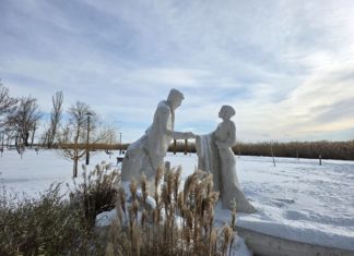 Eislage am Balaton: Vorsicht bleibt weiterhin geboten