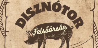 Traditionelles Schweineschlachten bei der Vass Pincészet in Felsőörs