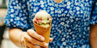 Eisgenuss am Balaton