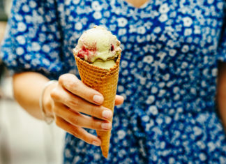 Eisgenuss am Balaton