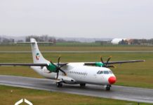 Erster Flug München – Pécs – München