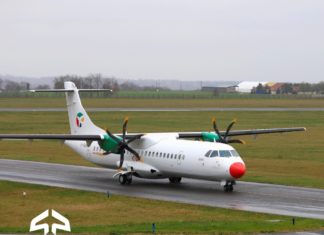 Erster Flug München – Pécs – München