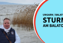 Der Sturm am Balaton hat Auswirkungen auf die Schiffe