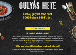 Ungarn startet die „Gulyás-Woche“ – Traditionelles Gericht landesweit für nur 999 Forint
