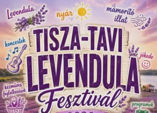 Lavendelduft am Tisza-See: Festival in Tiszaderzs am 26. und 27. Juni