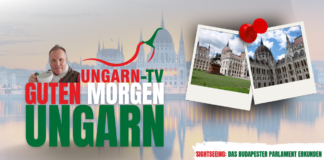 GUTEN MORGEN UNGARN! Grüsse aus dem Parlament