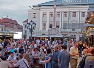 Festivals am Wochenende in der barocken Groβstadt Győr