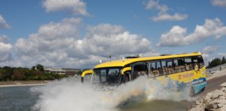 Riverride – der schwimmende Bus in Budapest