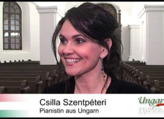 Weihnachten in Ungarn: Die Pianistin Csilla Szentpeteri in Debrecen